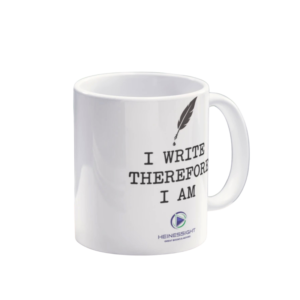 I Write Therefore I Am Coffee Mug