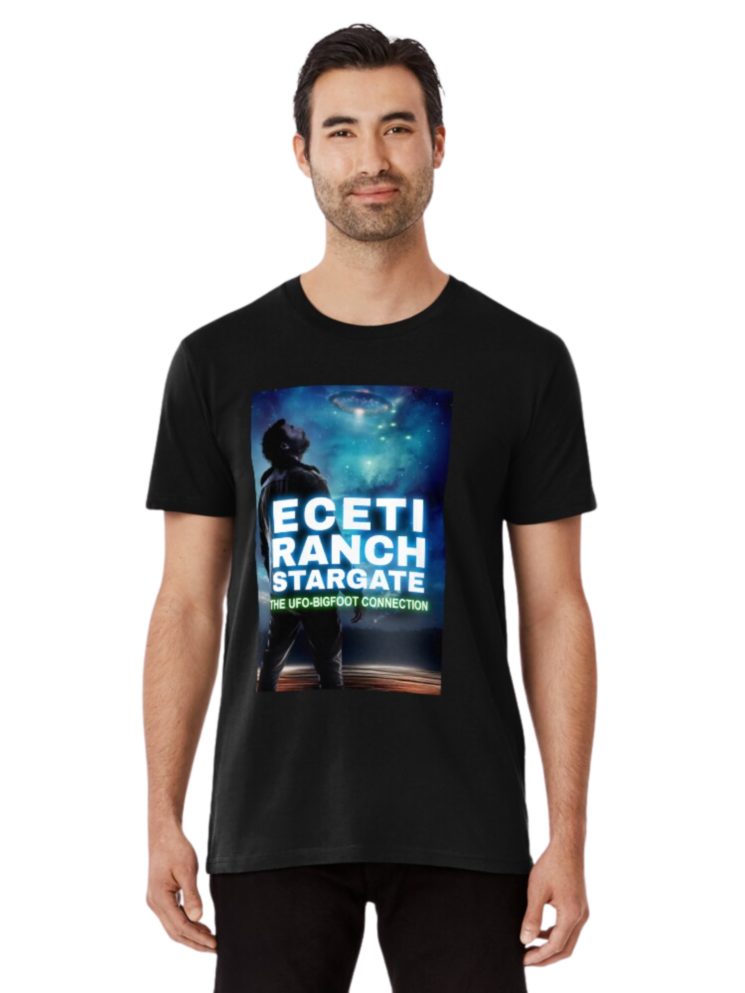 ECETI Ranch Stargate The UFO Bigfoot Connection Premium T-Shirt