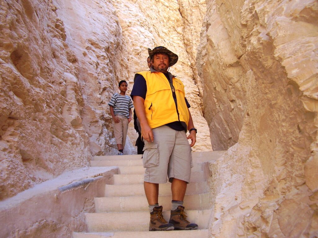 Egypt Heinessight Matthew Heines at the Valley of the Kings