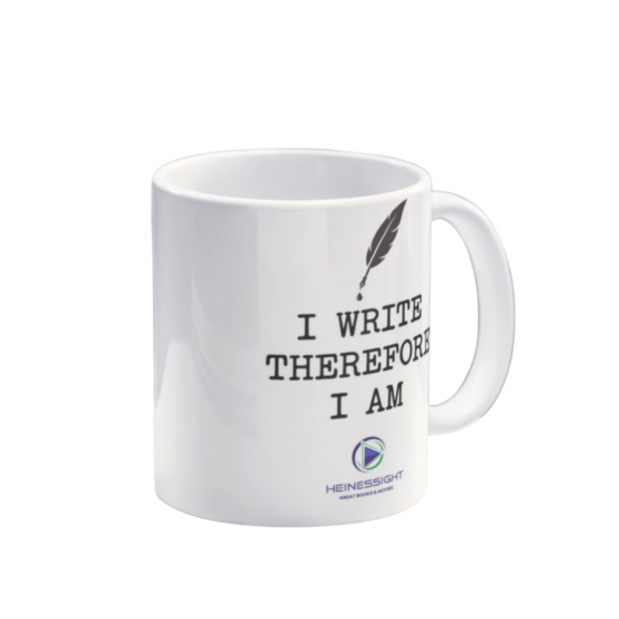 I Write Therefore I Am Coffee Mug